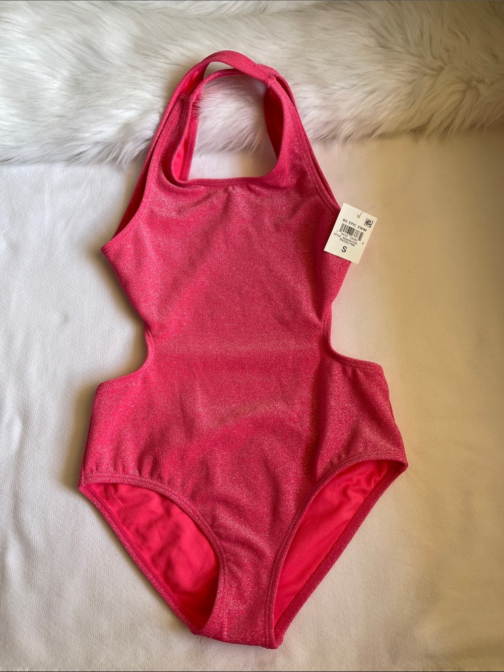 Epic Threads Razzle Pink one Piece Swimsuit Brand New With Tags.Size Small.